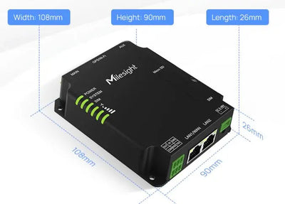 Milesight IoT – Équipement IoT, vue produit