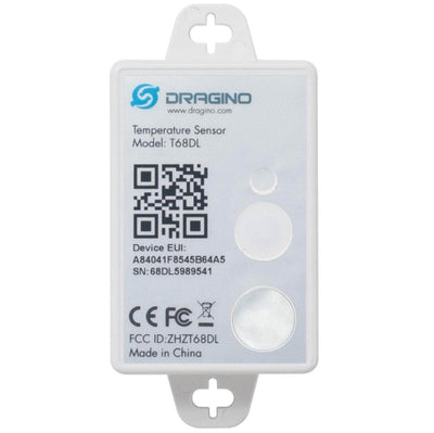 Dragino T68DL – Capteur LoRaWAN Température, vue produit