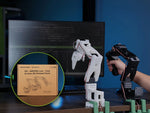 Seeed Studio SO-ARM100 Low-Cost AI Arm 3D Printed Skeleton - Vue 2