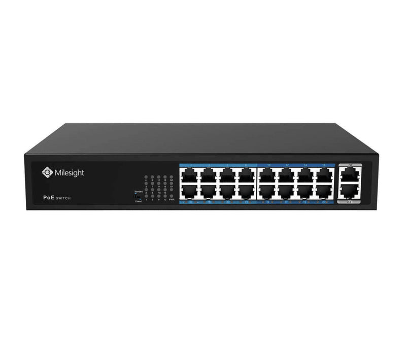 Milesight S0416-GF-MILESIGHT – Switch Ethernet PoE Industriel