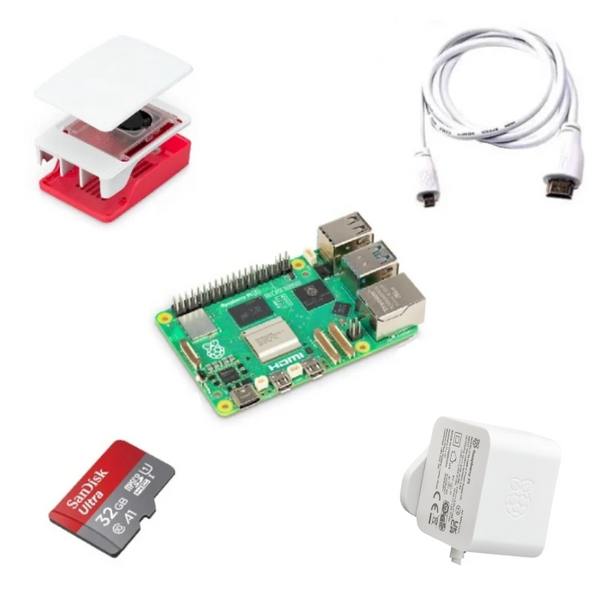 Raspberry Pi Officiel 5 4GB Kit de Démarrage
