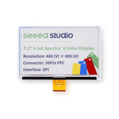 Seeed Studio – Seeed Studio 7.3" spectra™ 6 ePaper Display with 8