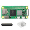RASPBERRY PI ZERO 2W WITH ALUMINIUM Dissipateur AND 20X2 HEADER