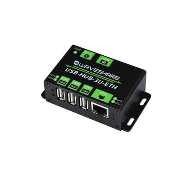 Waveshare HUB – 23064 - HUB USB industriel 3 ports USB + Eth 100Mb