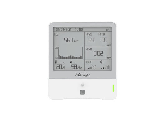 Milesight AM319 – Capteur LoRaWAN CO₂, vue produit