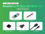 Seeed Studio Raspberry Pi Zero 2 W – Kit de Base - Vue 3