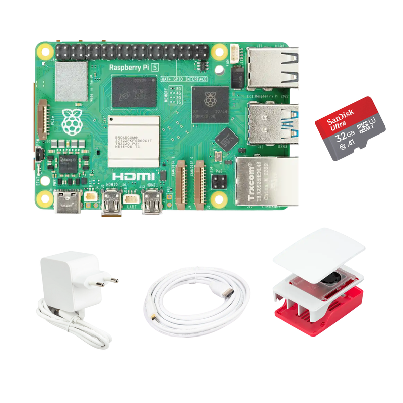 Raspberry Pi Officiel 5 8GB Kit de Démarrage