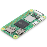RASPBERRY PI ZERO 2W WITH ALUMINIUM Dissipateur AND 20X2 HEADER - Vue 2
