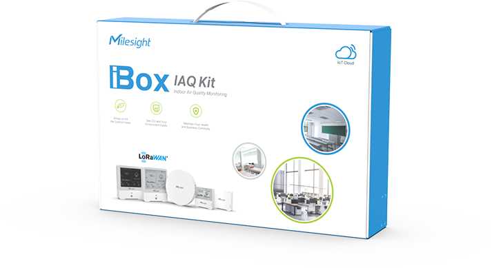 iBOX - KIT Lorawan Qualité de l'air – Milesight
