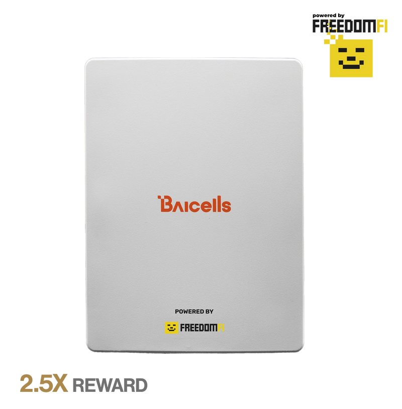 Baicells Nova 430H Extérieur Small Cell | Offering reliable outdoor connectivity, Compact Unit stands as another top choice for Helium 5G | Reward weight: 2.5X