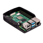 Official Raspberry Pi 4 Boîtier Black & Grey - Vue 4