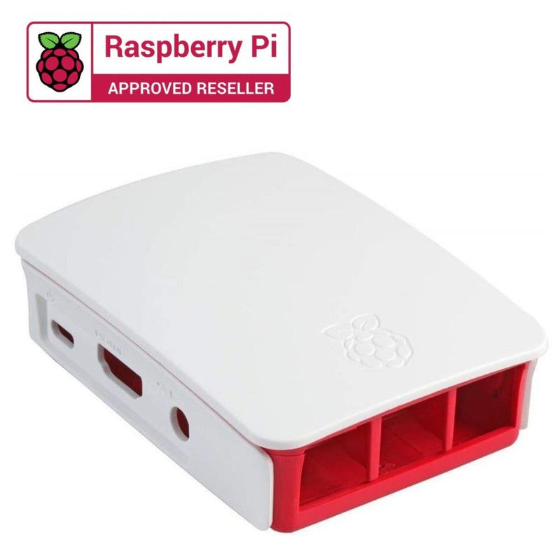 Raspberry Pi 3 Official Boîtier for Model B and B+(White & Pink)