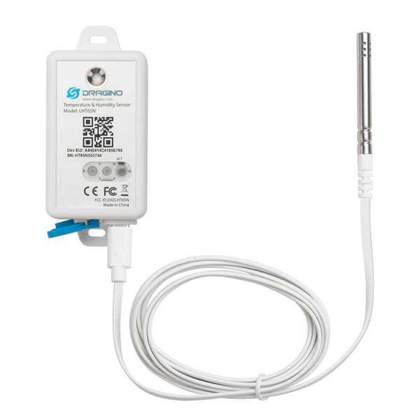 LHT65N-E31F – Capteur LoRaWAN Température & Humidité avec sonde externe – Dragino