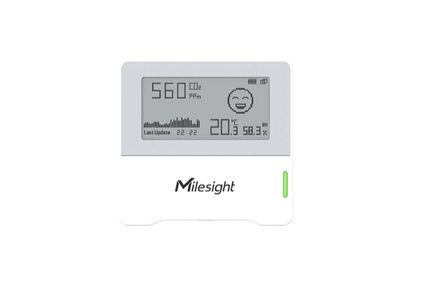 Milesight AM103 – Capteur LoRaWAN Qualité de l'Air (CO2, Température, Humidité) avec Écran E-Ink – AM103