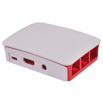 Raspberry Pi 3 Official Boîtier for Model B and B+(White & Pink) - Vue 4