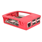Raspberry Pi 3 Official Boîtier for Model B and B+(White & Pink) - Vue 3