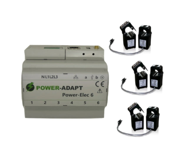 Power Elec 6 - Centrale de mesure Lorawan / Modbus TCP - ECO-ADAPT – Eco Adapt