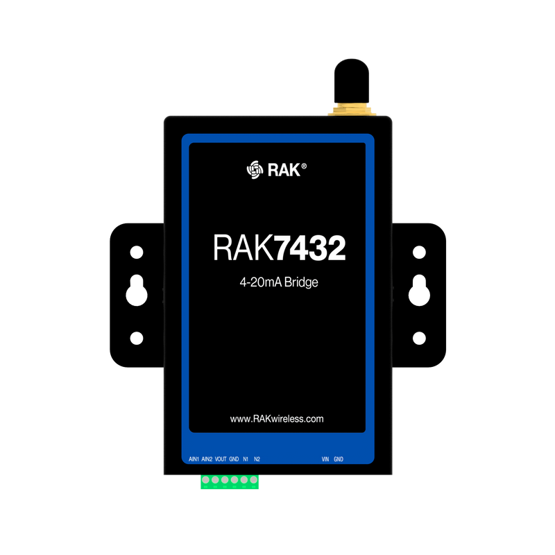 RAKWireless RAK7432-4-20MA – Passerelle LoRaWAN Entrée Analogique