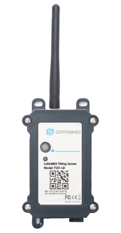 Dragino TS01 – Équipement IoT, vue produit