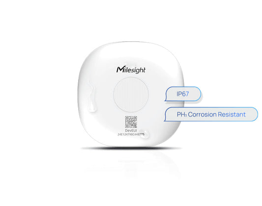 Milesight TS101 – Capteur LoRaWAN Température, vue produit