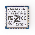 Wio-E5 LoRa Wireless Module (STM32WLE5JC) – ARM Cortex-M4 MCU with SX126x Transceiver, LoRaWAN Support for EU868 & US915 -Seeed Studio - Vue 1