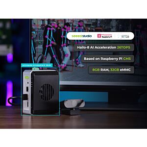 Seeed Studio R2135-12-THE – Nano-ordinateur Raspberry Pi