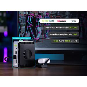 Seeed Studio R2145-12-THE – Nano-ordinateur Raspberry Pi