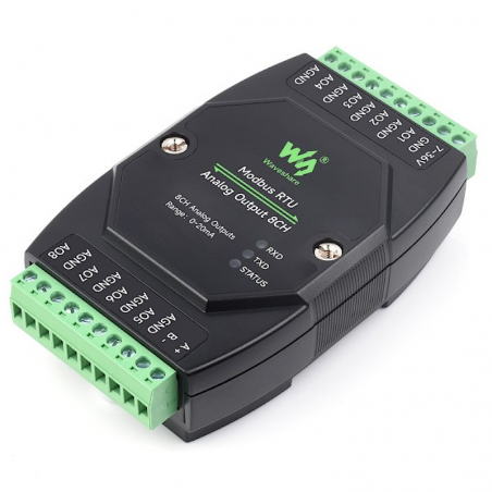 Waveshare F51ED20C – Interface LoRaWAN RS485/Modbus