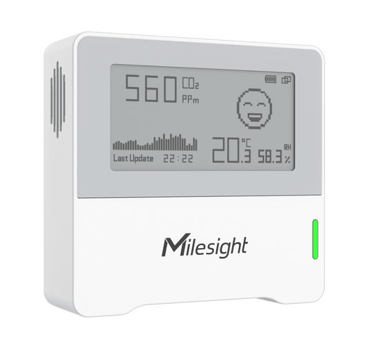 Milesight AM103 – Capteur LoRaWAN Température, vue produit