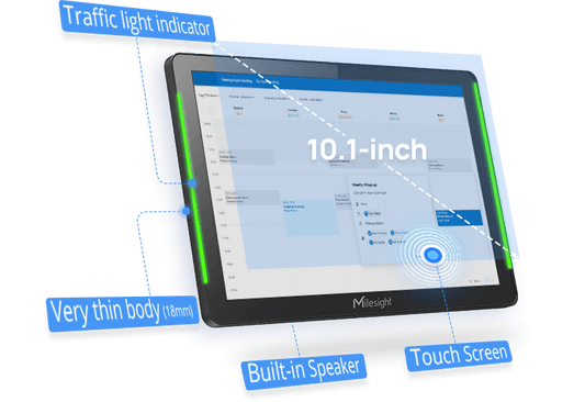 Milesight DS7610 – Passerelle LoRaWAN Qualité Air, vue produit