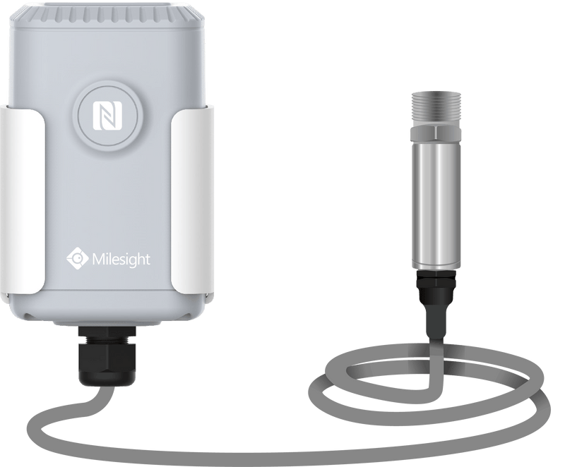 Milesight EM500-PP – Capteur LoRaWAN Industriel Pression Liquide IP67 EU868 4 Go