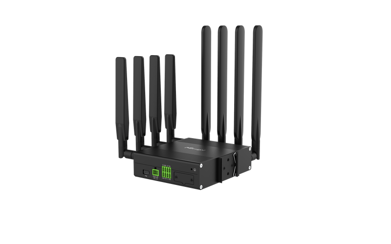 UR75 – Routeur industriel 5G Ultra Series Dual SIM Wi-Fi 6 et PoE – Milesight