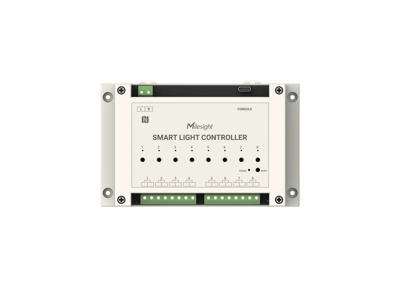 Milesight WS558-LN – Contrôleur Éclairage LoRaWAN 8 Circuits (Type LN)