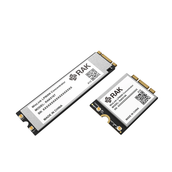 RAKwireless RAK5166/RAK5167 – Module Concentrateur LoRaWAN M.2 (SX1303)