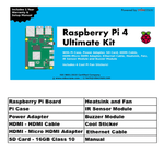 Raspberry Pi 4 2 Go – Kit Complet (Boîtier, Alimentation, Dissipateur, Ventilateur), HDMI and Câble Ethernet - Vue 3