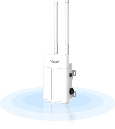 Milesight UG67 – Passerelle LoRaWAN Qualité Air, vue produit